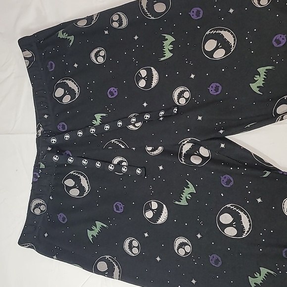 Disney's Tim Burton's The Nightmare Before Christmas Woman’s Pajama Pants Size L - Picture 4 of 11